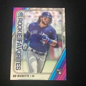 Bo Bichette(rookie)- 2020 topps bowman rookie favorites